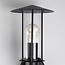 Rural outdoor wall lamp Lore with sensor - black