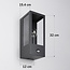 Outdoor wall light Nantes with motion sensor