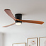 Rani ceiling fan with oak blades, including LED