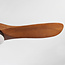 Ceiling fan Uccello - bronze with oak wood blades