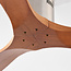 Ceiling fan with oakwood blades and remote control - Fugle