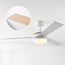 Ceiling fan Jinx incl. LED - white and light brown