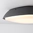 Dark grey ceiling light for outdoors - Bodi