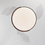 Ceiling fan with light wooden details and dimmable LEDs - Vjetar
