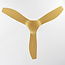 Ceiling fan Iska in warm beech wood colour with remote control