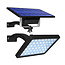 Solar outdoor wall light with sensor - Brent