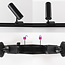 12W track light for 1-phase track lighting with zoomable beam angle and adjustable colour temperature - Jolie