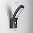 Modern wall light Noah with sensor - black