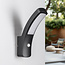 Modern wall light Noah with sensor - black