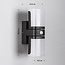Adjustable wall light Bobby with sensor - black