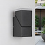 Adjustable outdoor wall lamp Mila - black