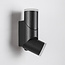 Adjustable outdoor wall light Tess - black