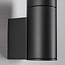 Modern outdoor wall light Iris - black