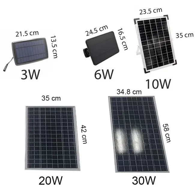 Solar string lights 25 metres with 50 or 60 double filament lights, 30W Solar panel