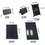 Solar string lights 20 metres with 20 W-shape filament bulbs, 20W solar panel