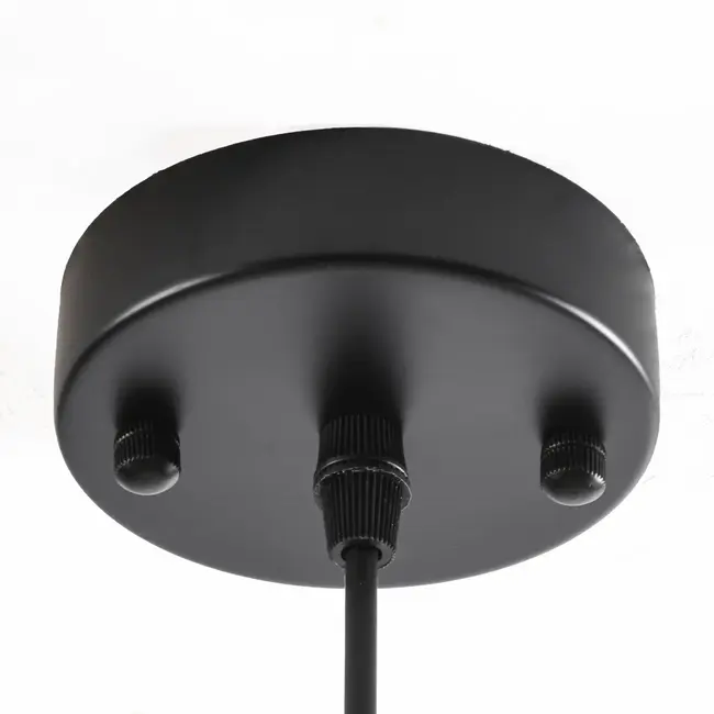 1-light pendant light Verona - smooth amber glass