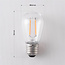 Warm white LED bulbs with double filament, dimmable