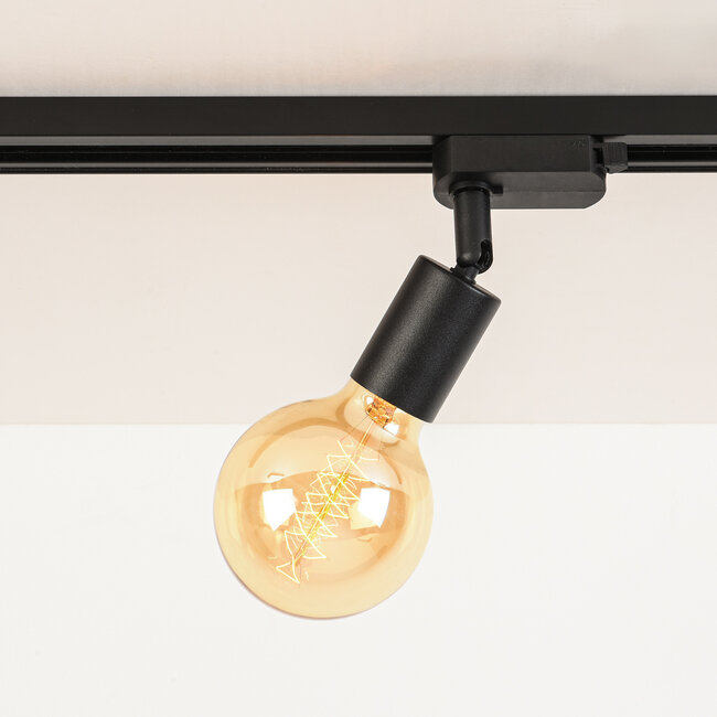 Modern 1-phase track lighting system with ceiling spotlights  - Jax