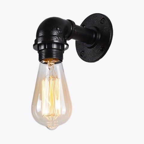 Industrial wall lights