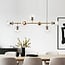 Hepta 7-light pendant light - clear glass