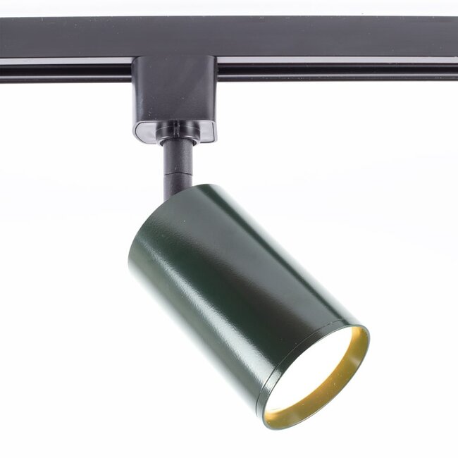 Track spotlights 1-phase pine green - Romain