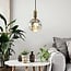 pendant light Lewis with wavy glass