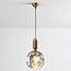 pendant light Lewis with wavy glass