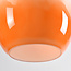 -light pendant lamp Anne - orange glass