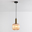 1-light pendant lamp Sita - wide glass