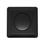 Recessed wall dimmer switch - Black