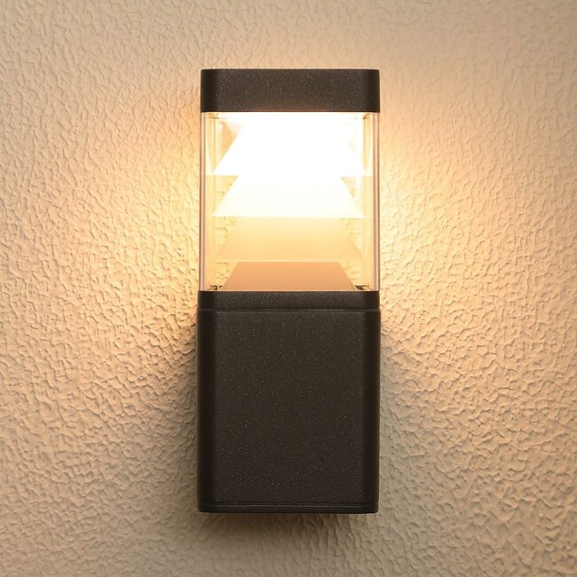 Outdoor wall lights, anthracite - Caio
