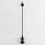 Hanging E27 lampholder 20, 30, 40 and 60 cm (excluding bulb)