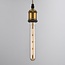 E27 dimmable tube lamp Amber glass with 4-wire filament 22.5 cm, 4W, 2200K