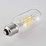 E27 tubular LED bulb, dimmable in clear glass 11 cm (2700K)