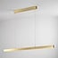 3-step dimmable LED pendant light Ami - gold