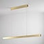 3-step dimmable LED pendant light Ami - gold