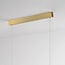 3-step dimmable LED pendant light Ami - gold