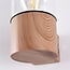 Outdoor wall light Juliano with wood effect