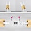 1-phase track system set 3 metres with Linn spotlights, white and oak