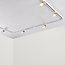 Modern single-phase Track lighting system, 1.5 metres, White mahogany wood effect - Linn