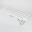 1-phase track system set of 3 metres with Loek spotlights, oak wood-effect detail