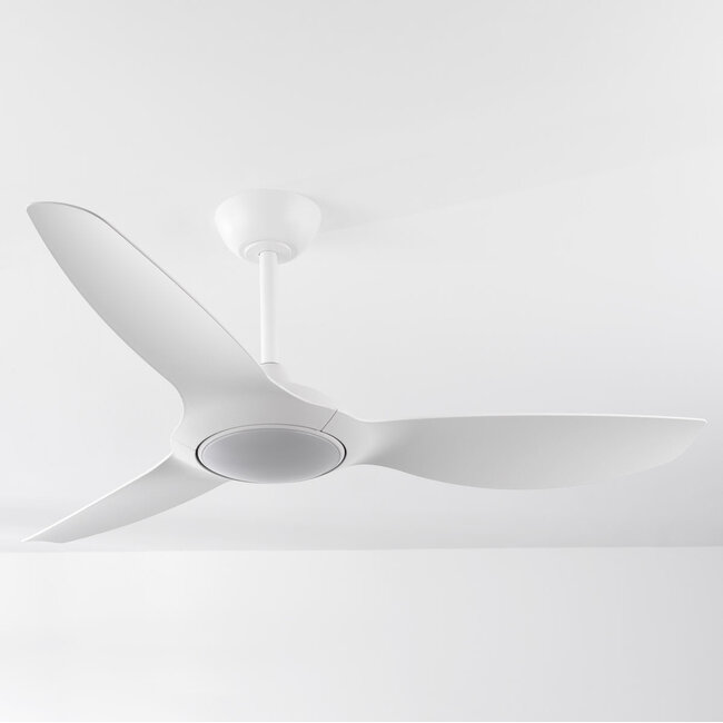 Ceiling fan, White, including LED and Remote control - Viento