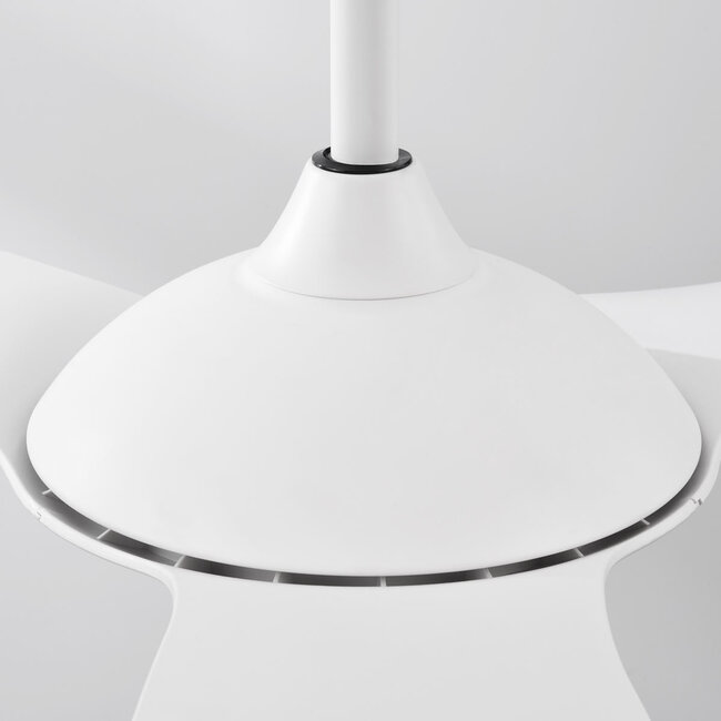 Ceiling fan, White, including LED and Remote control - Viento