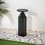 Black standing outdoor lamp - Ailo 30 cm