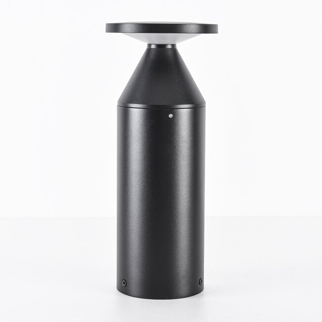 Black standing outdoor lamp - Ailo 30 cm