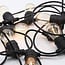 Solar string lights 35 metres with 70 or 80 bulbs and 20W solar panel