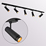 Modern 1.5 metre single-phase track lighting system with Jules spotlights - ceiling lights