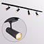 Modern 1.5 metre single-phase track lighting system with Juliette spotlights - ceiling lights