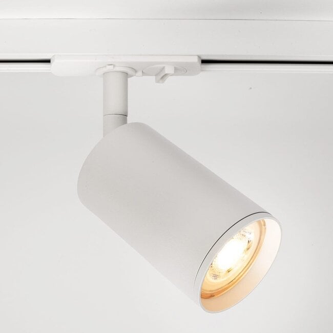 1.5 metre 1-phase track system set with Jill spotlights, white