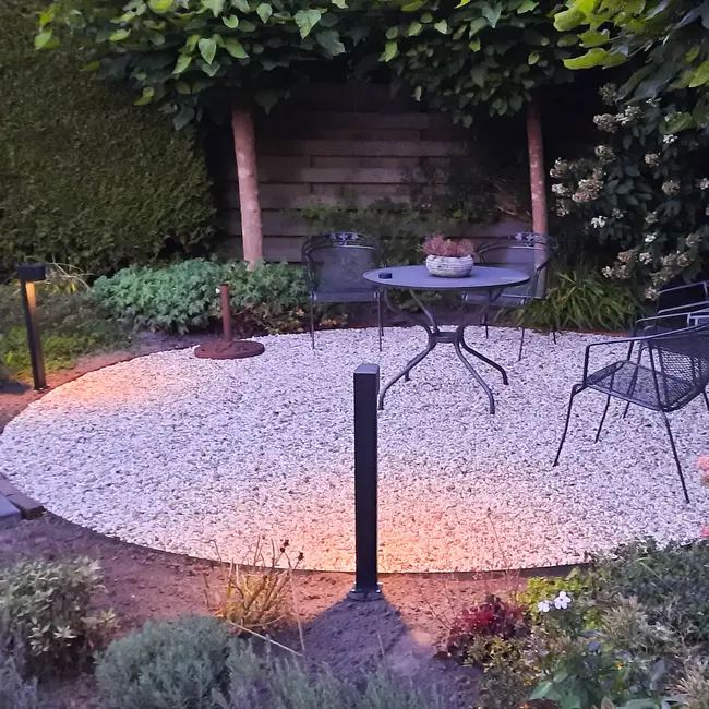 Outdoor floor lamp Simone with sensor - anthracite 100 cm